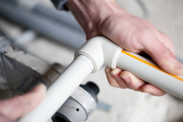 Joining a PVC coupling in the field