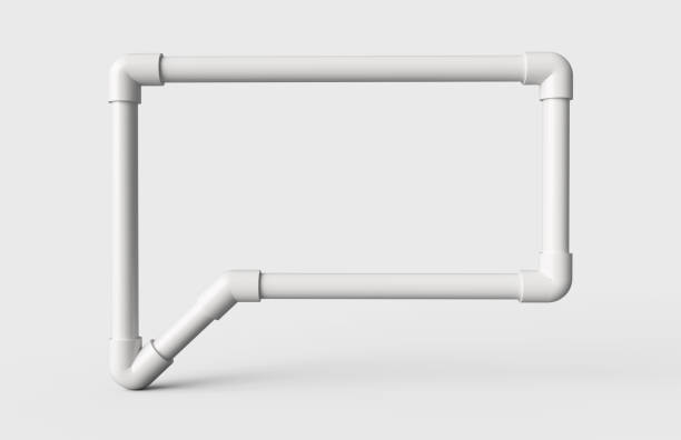 PVC pipe fittings arranged for enquiry visual